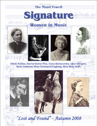 Cover of Signature Autumn 2008