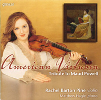 CD Cover - Rachel Barton Pine's Tribute to Maud Powell