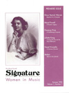 Signature - Volume 1 Number 1